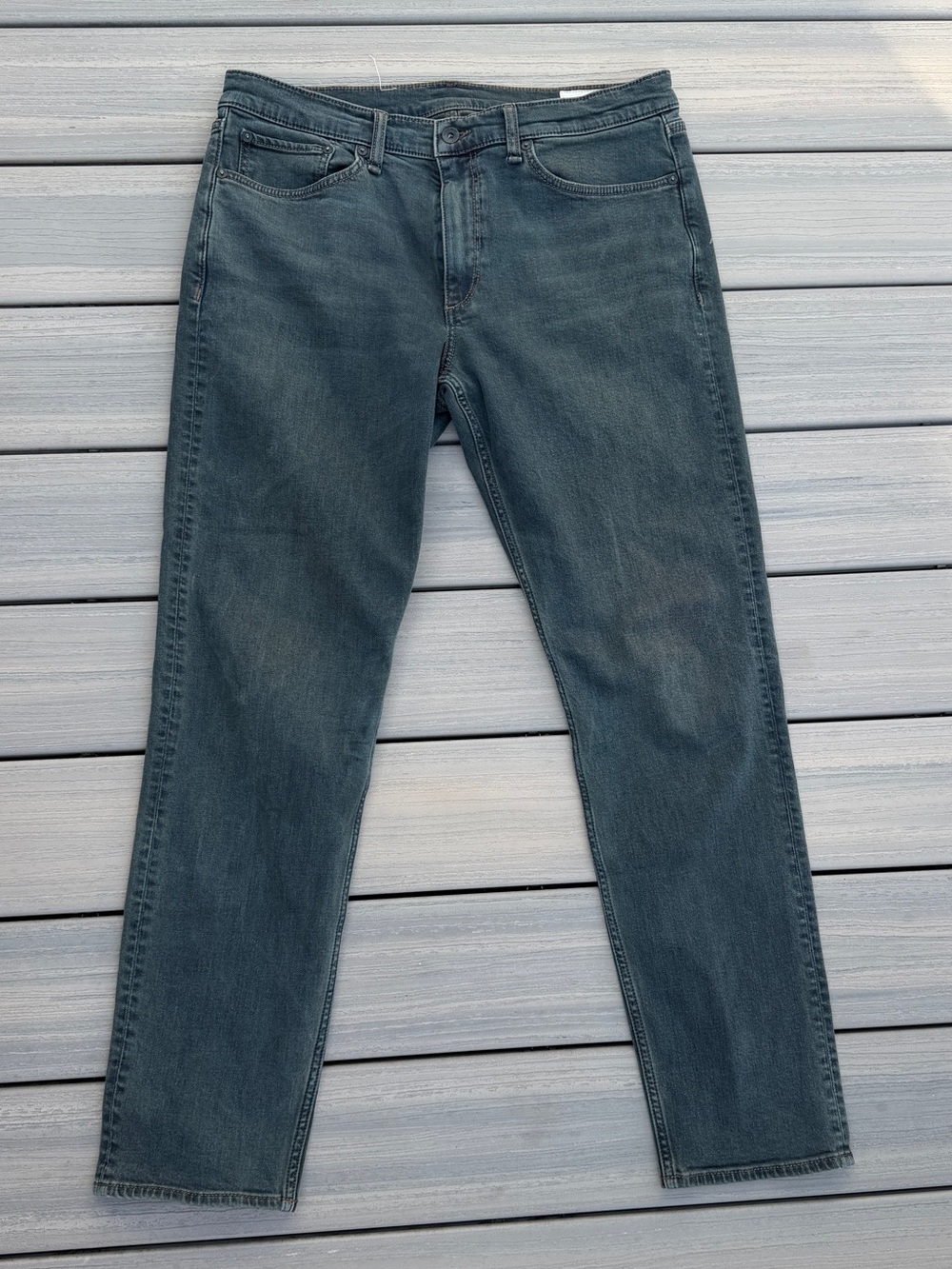 rag & bone Men's Straight Jeans in Oil Indigo